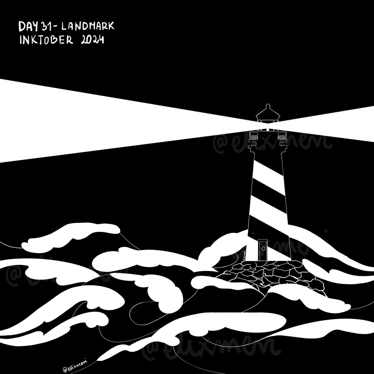 elixmeri's tweet photo. Day 31 - Landmark
OMG I DID IT I SURVIVE INKTOBER!!!!
#Inktober #inktober2024 #inktober2024landmark #inktoberday31landmark #digitalart https://t.co/dHYV795MzI