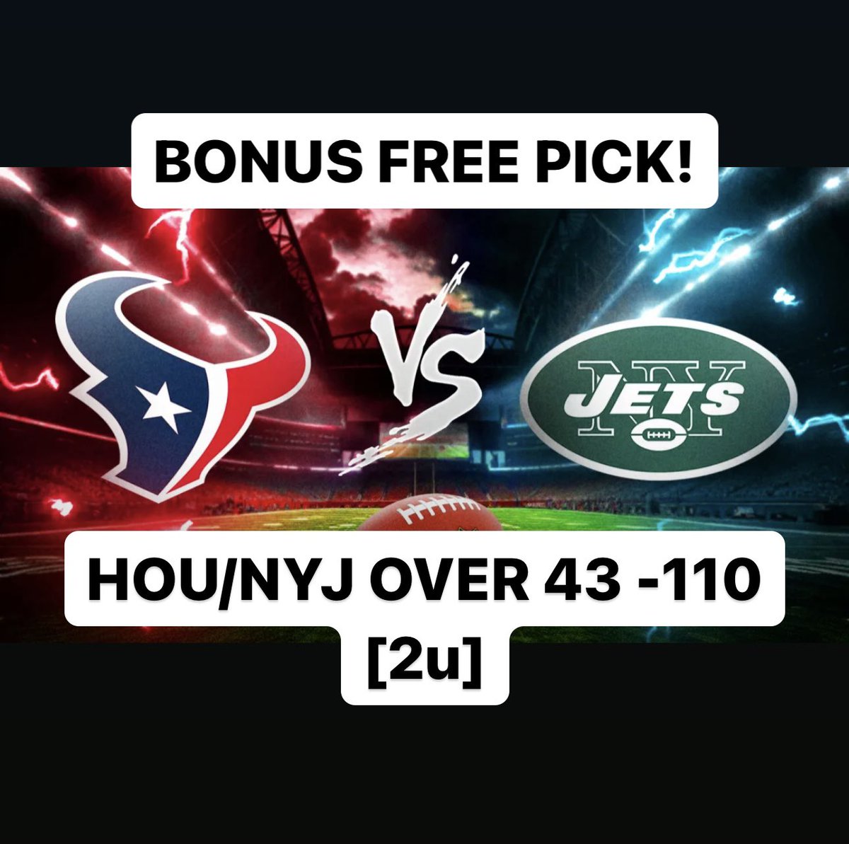 SportPOTD's tweet photo. BONUS!

#gamblingtwitter #freepicks #bettingtips #sportsbets #sportsbettingadvice #sportsbetting #NFL    #picks #nba #betting #gamblinginstagram #SportsPicks #winning #gambling #tips #epl #ncaaf #football #money #ncaaf #NCAA #hockey #football #nhlbets #nhl https://t.co/cY2L9gRD5p