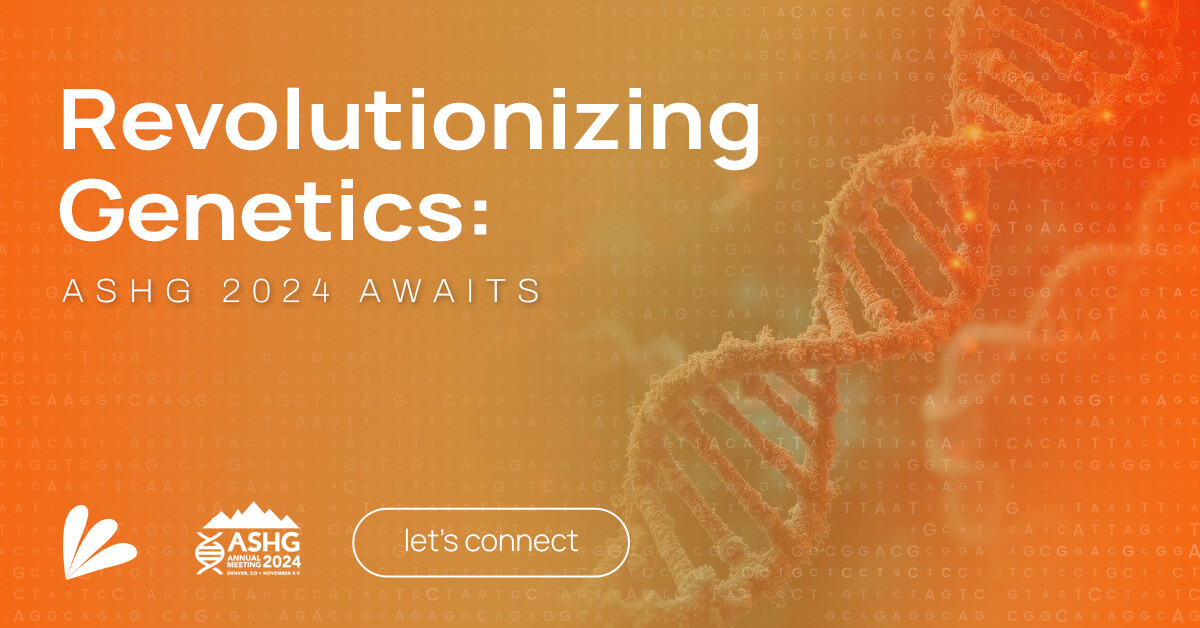 sambasci's tweet photo. How can AI and ML transform genomics? ๐ Discover the answer at ASHG 2024! Learn how to leverage these tools for your research. Join the genomics revolution in Denver next week - and meet with us!
https://t.co/FHqqv9JHvH
#ASHG2024 #AIinGenomics #Genetics #Therapeutics https://t.co/ZbX5dSUxn6