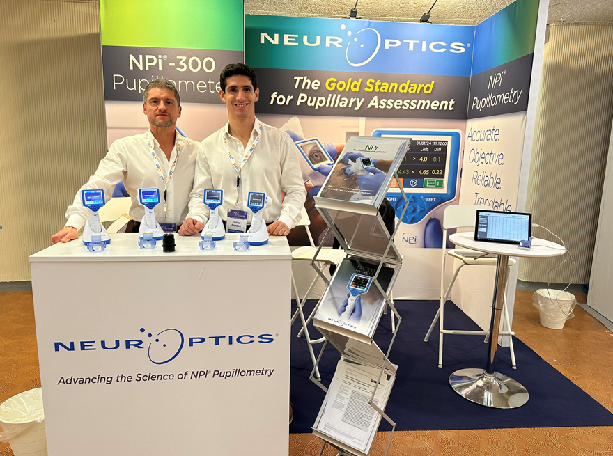 NeurOptics was honored to support the neurointensive care, neuroanesthesia, and critical care scientific community at #EuroNeuro2024 with Artech, presenting NPi Pupillometry and the Neurological Pupil index (NPi) to clinicians. We look forward to #EuroNeuro 2025 in Paris! #NPi