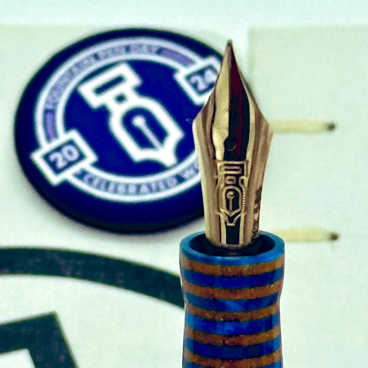 Introducing this years
Fountain Pen Day Pen!
Magna Carta Mag-500 Blue Horizon | Fountain
Pen Day 2024 Exclusive
See profile for site link.