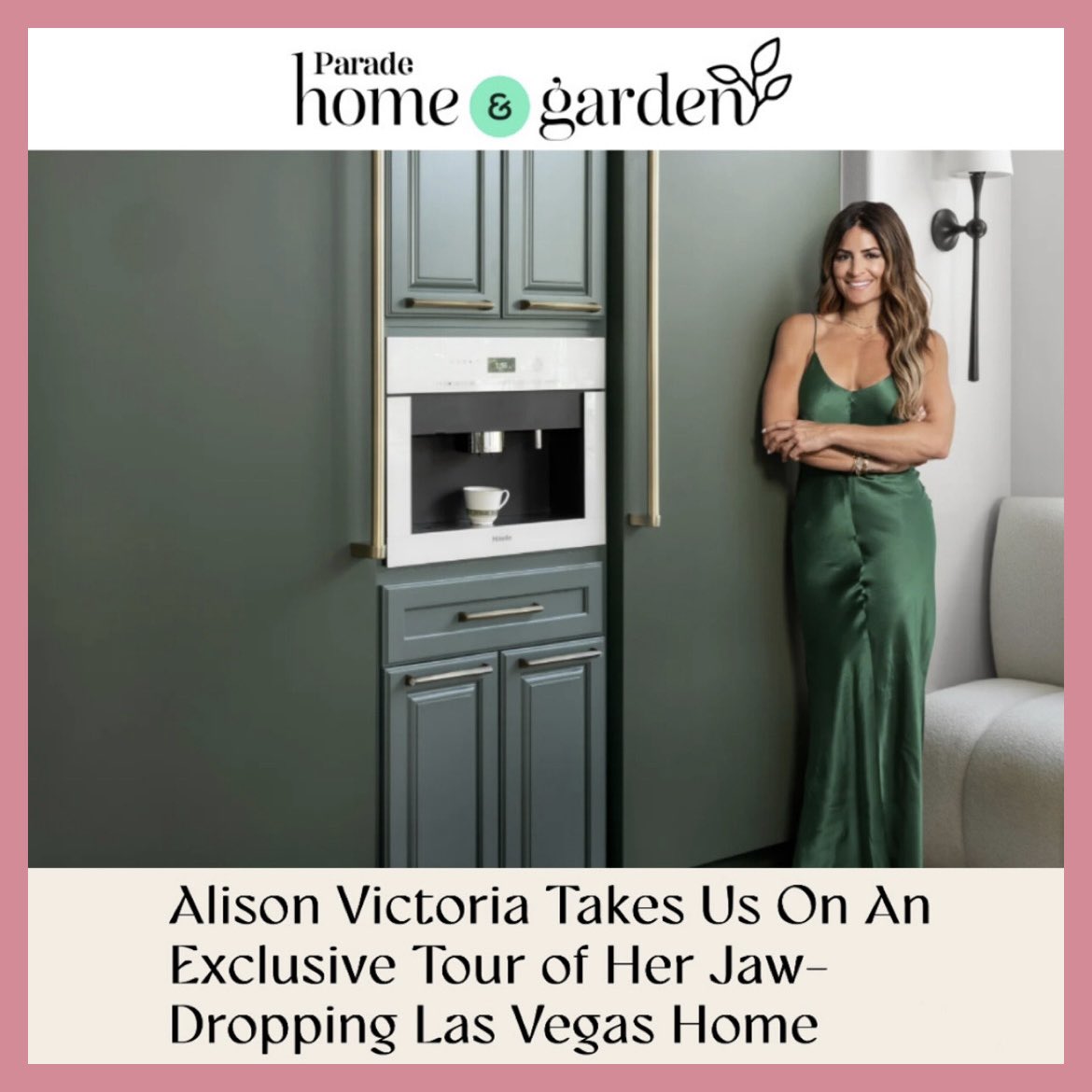 Alison Victoria inside Parade Home &amp; Garden! 🩶 paradehomeandgarden.com/celebrity-home…