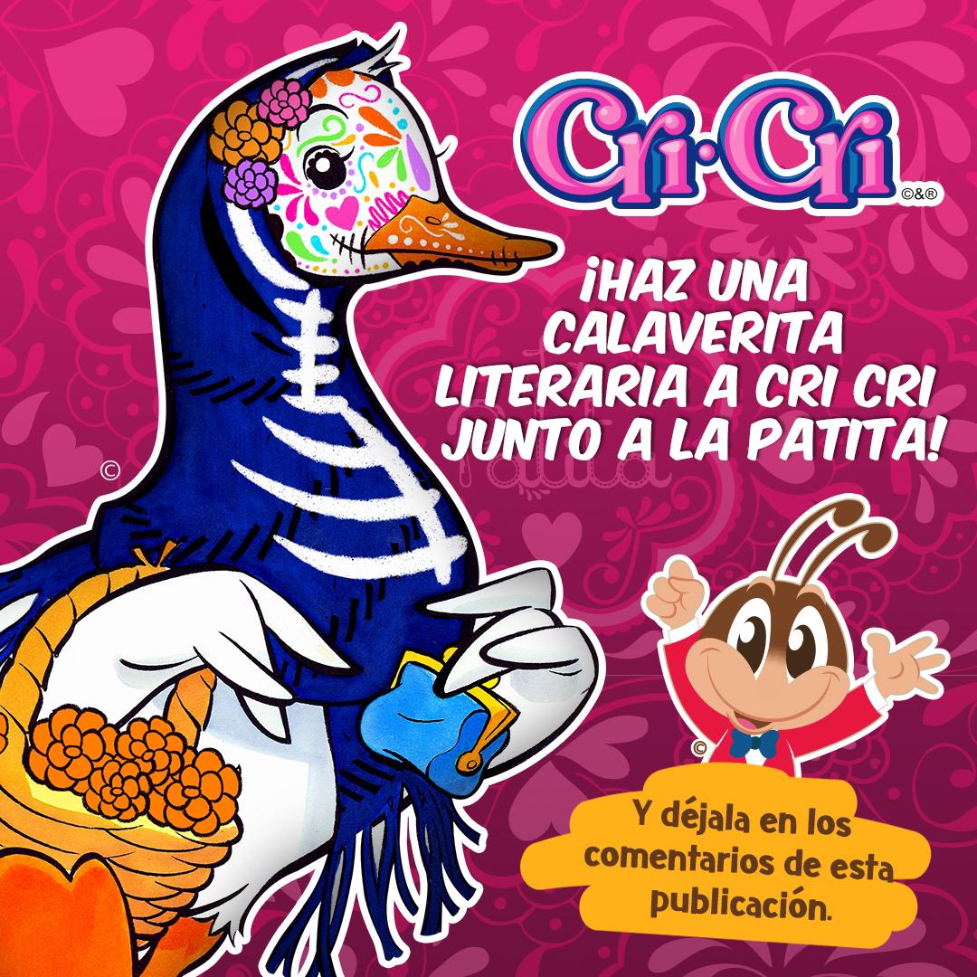 ¡Participa! Déjanos una calaverita chiquita en los comentarios de esta publicación.

🎉🙋🏼‍♂️🦗🎵🎉

.
.
.
 #CriCri90 #90Años #LaPatita #Halloween #Disfraz #Calaverita #Bueno #Miedo #SinLuz #Inktober