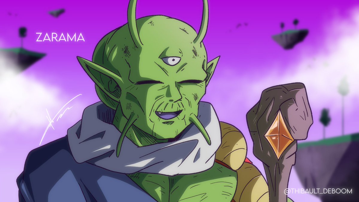 ThibaultDeboom's tweet photo. Ma version de Zarama , en espérant qu'il soit de nouveau mentionné dans DB Daima 😁
#dbdaima #DragonBallDAIMA #zarama https://t.co/ZpnzXZRBCk