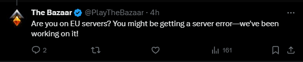 PSA: It's the EU servers that are screwed and causing the disconnects and missing items. If you're experiencing it like me and have access to a VPN, just send yourself to the US and everything will immediately be fine.

It's the opposite of physically moving there.