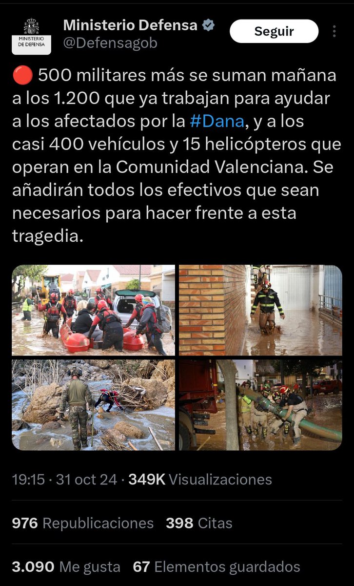 ___R3V___'s tweet photo. Lo de hoy tiene que ser un antes y un después.

Mientras El Salvador, a miles de km, nos envía 300 rescatistas, nuestro putísimo gobierno solo es capaz de llamar a 500 militares.

Es para volverse jodidamente loco. ¿Cómo estarían las redes si los incomunicados pudieran hablar? https://t.co/si9j9D1VJ4