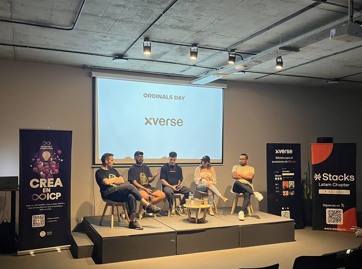 Ordinals Day with <a href="/sebastrosen/">sebastrosen 🧪</a> and <a href="/eliandecrypto/">e</a>. 🙏 🚀

Who else will be at <a href="/labitconf/">LABITCONF</a> tomorrow?