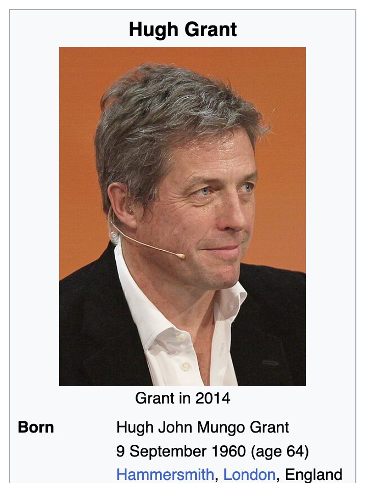 You're telling me he could've gone by "Hugh Mungo"?