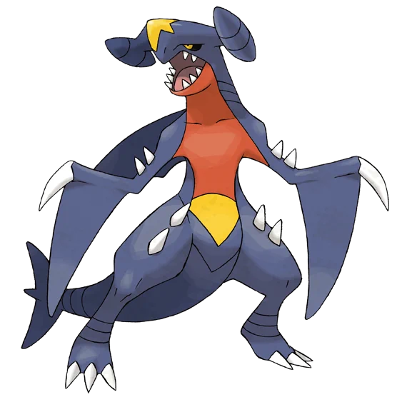 ガブリアスって腕だけ何か虫みたいだな他のポケモンと見比べると 