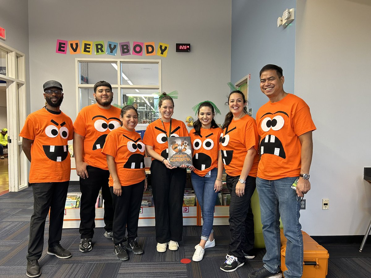 Mrs. Vargas (@kahn_library) on Twitter photo The 🥕Creepy Carrots 🥕 showed up at <a href="/KahnElementary/">L. W. Kahn Elementary</a> today! Shout out to the best team for always doing it for the kids! The kids (and staff) enjoyed seeing creepy carrots all around school today! <a href="/DISD_Libraries/">Dallas ISD Libraries</a> <a href="/dallasschools/">Dallas ISD</a> The 🥕Creepy Carrots 🥕 showed up at <a href="/KahnElementary/">L. W. Kahn Elementary</a> today! Shout out to the best team for always doing it for the kids! The kids (and staff) enjoyed seeing creepy carrots all around school today! <a href="/DISD_Libraries/">Dallas ISD Libraries</a> <a href="/dallasschools/">Dallas ISD</a>