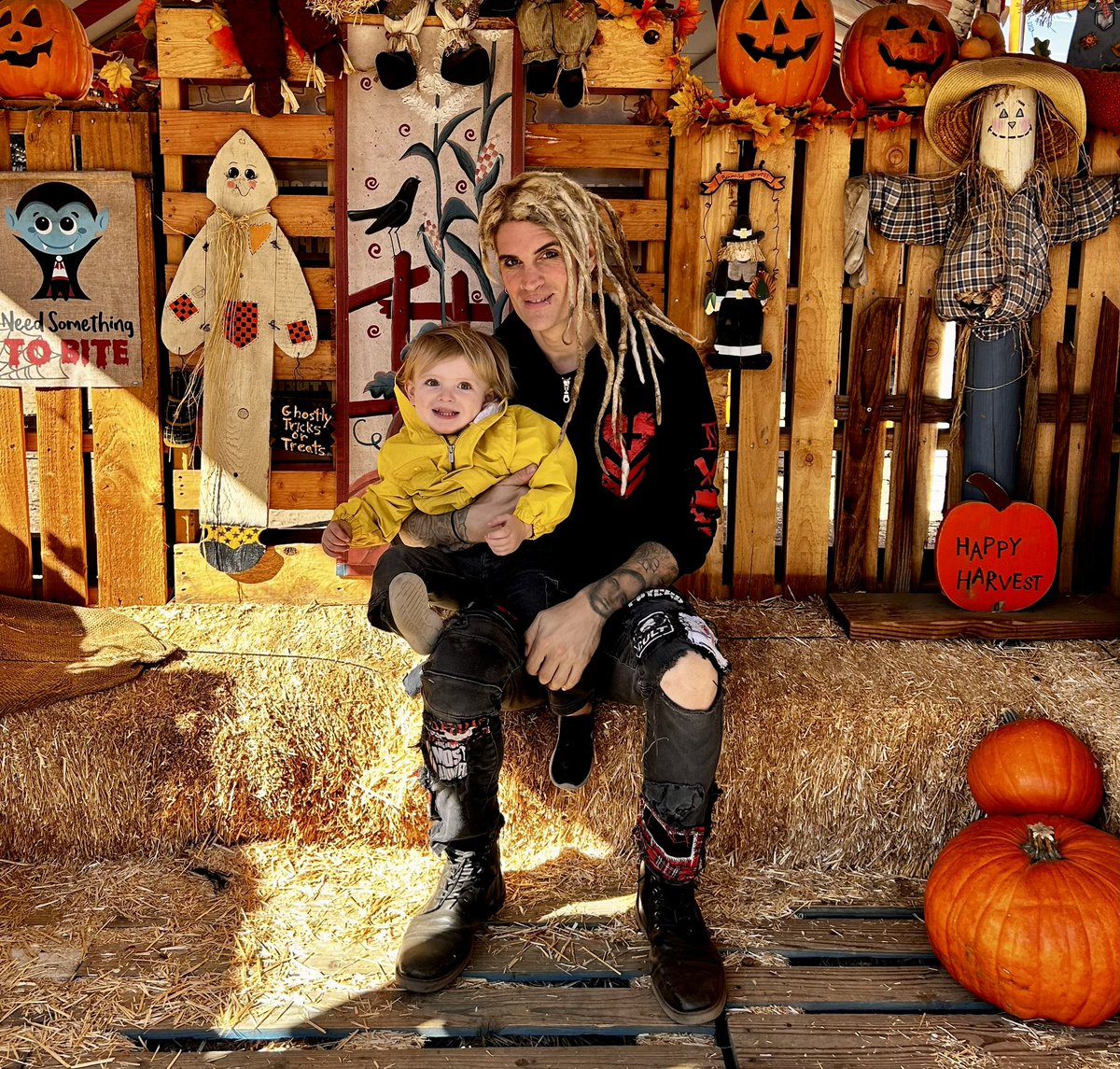 DAVEY SUICIDE (@daveysuicide) on Twitter photo After 13 months of having my account hacked twice, I finally got it back. 
3rd times a charm? 
Speaking of charm, I bring you, a feel good Halloween greeting from Atticus and I. After 13 months of having my account hacked twice, I finally got it back. 
3rd times a charm? 
Speaking of charm, I bring you, a feel good Halloween greeting from Atticus and I.