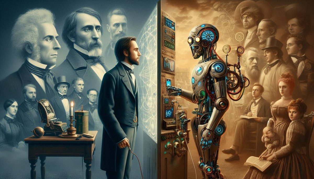 NotariusMedSoft's tweet photo. Quiero compartir una reflexión personal, que considero poco discutida pero demasiado pertinente, sobre el enorme impacto fenomenológico y gnoseológico de la inteligencia artificial; y cómo ésta representa un punto de inflexión agudo en nuestra aproximación al conocimiento.  👇 https://t.co/fCLkewWfOz