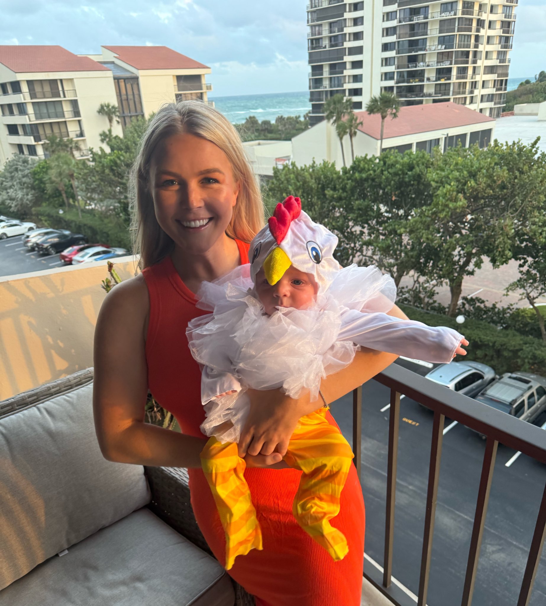 Karoline Leavitt on X: "My baby was a chicken for Halloween Thankfully @JoeBiden was nowhere in sight https://t.co/V5ZyLfkuja" / X