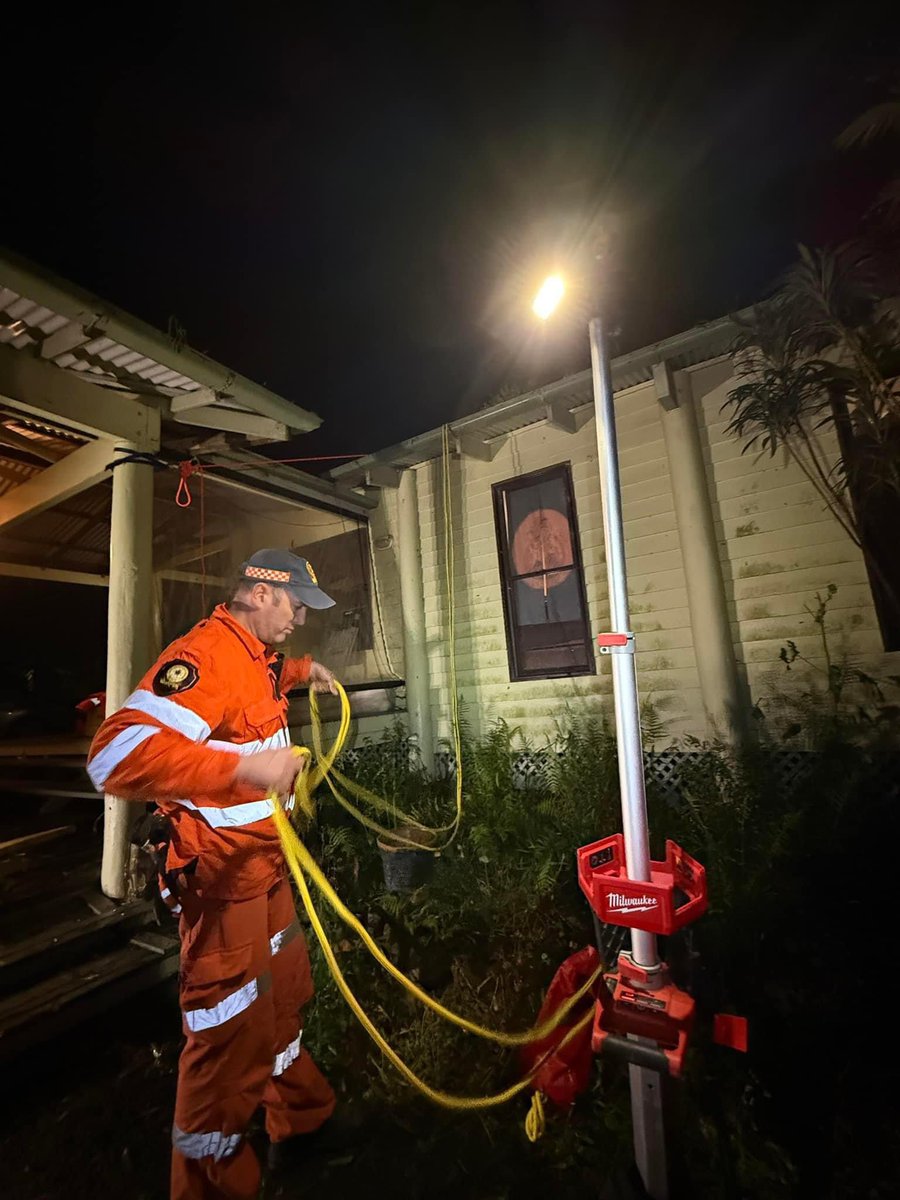 nbrses's tweet photo. Our SES team worked tirelessly through the night, responding to numerous calls for assistance. Operations are still ongoing, and with more storms expected this evening, we’re ready to assist. If you need SES assistance, call 132 500, and remember to stay prepared! https://t.co/rFFilpYGVw