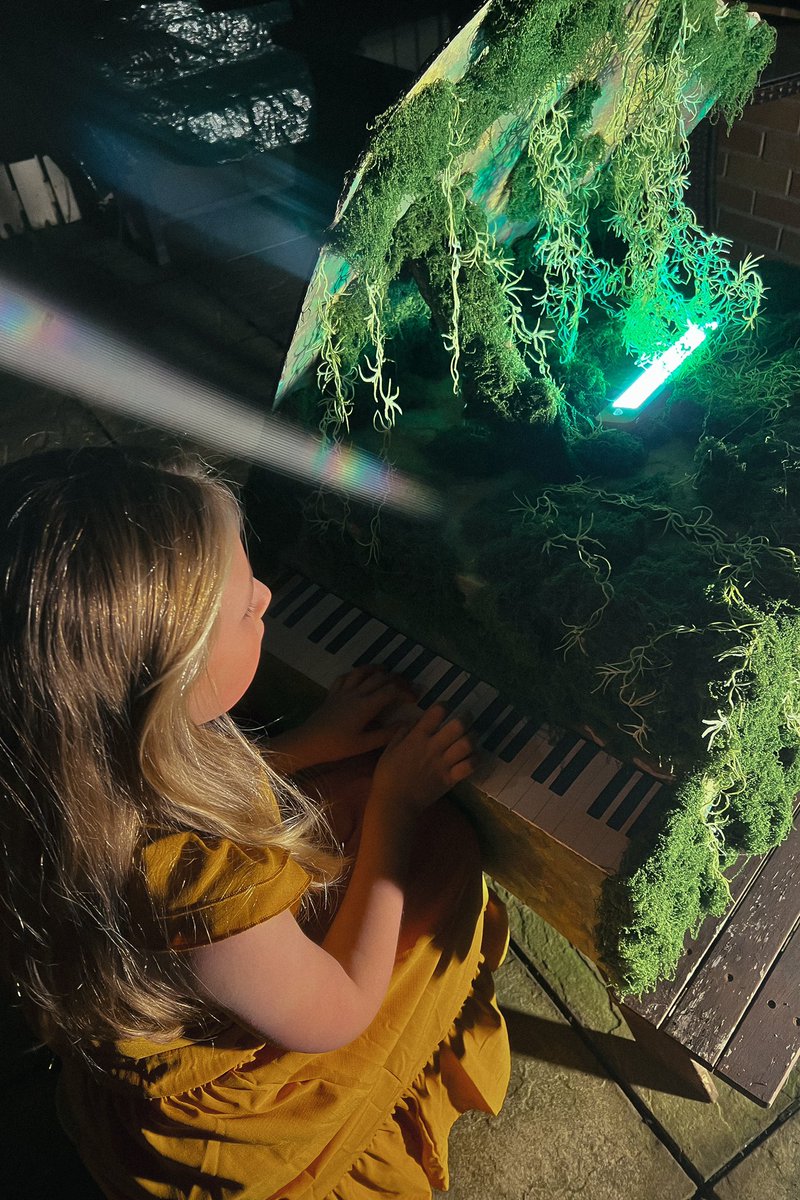 jenhaywood1's tweet image. You booked the night train for a reason 🎹🌿
My 7 year olds favourite song so naturally we made her a cardboard piano and here we are 🤗
@taylornation13
#champagneproblems