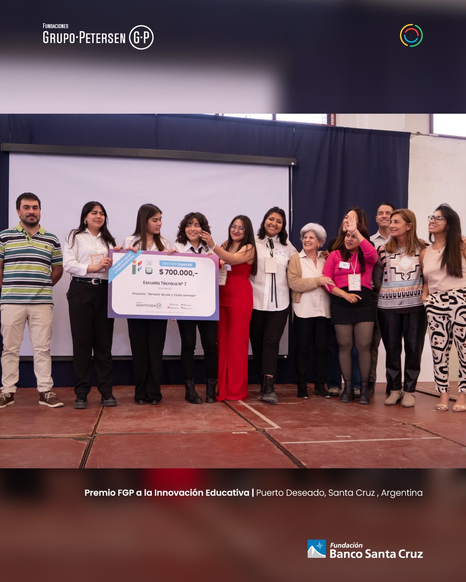 FundacionBSC's tweet photo. ➡️ Descubrí a los ganadores de la quinta edición de #PremioFGP 

Gracias a todos los que hicieron posible la realización de #FeriasEnAcción, de la que participaron alumnos y docentes de 12 escuelas de #SantaCruz.  

#EducaciónFGP #PremioFGP2024 https://t.co/VMy3yoymN8