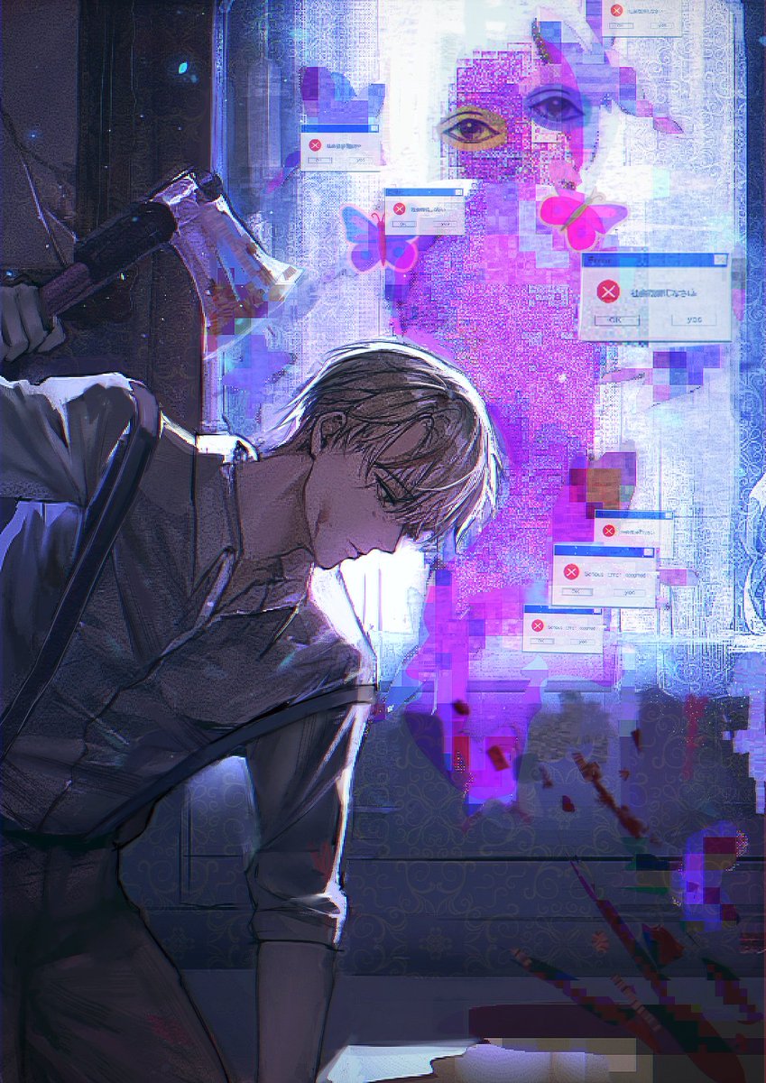 할로윈 기념합작 그림이에용🥹💕💗💗💗💗