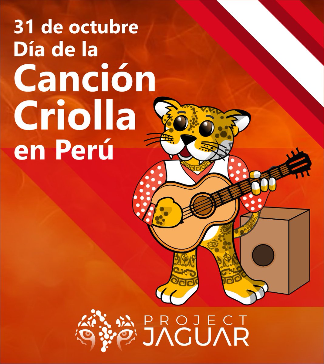 Hoy celebramos el Día de la Canción Criolla en Perú, una muestra de la rica diversidad cultural de América Latina.

En el proyecto JAGUAR, colaboramos entre países para capturar esta diversidad, explorando cómo nuestras raíces pueden inspirar avances en salud para toda la región.