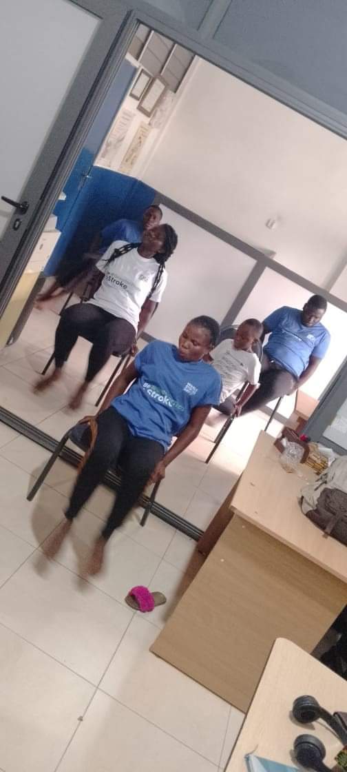 The Ghana NCD Alliance <a href="/GhanaNcd/">Ghana NCD Alliance</a> Team  joined <a href="/ghbeatstroke/">Stroke Association Supportnetwork-Ghana(SASNETGH)</a> SASNET GHANA &amp;  <a href="/WStrokeCampaign/">WorldStrokeCampaign</a> <a href="/WorldStrokeOrg/">World Stroke Org</a> <a href="/AfricanStroke/">African Stroke Organization(ASO)</a> <a href="/worldheartfed/">World Heart Federation</a> <a href="/WHO/">World Health Organization (WHO)</a> <a href="/DrTedros/">Tedros Adhanom Ghebreyesus</a> <a href="/antonioguterres/">António Guterres</a> <a href="/adadams10/">SirAdAdams@strokeghana</a> with a workout session to stay physically active Just to Be#GreaterThan>Stroke
#WorldStrokeDay