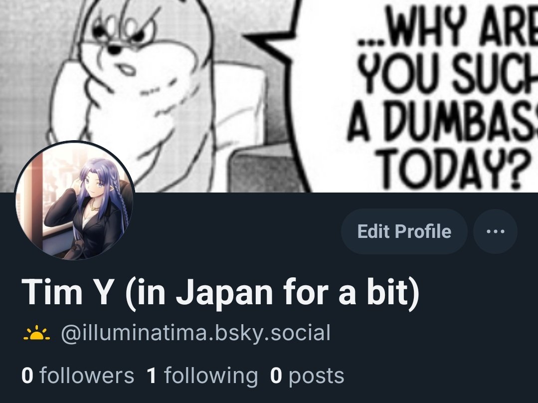 Tim Y/ティ厶 (in Japan for a bit) tweet media