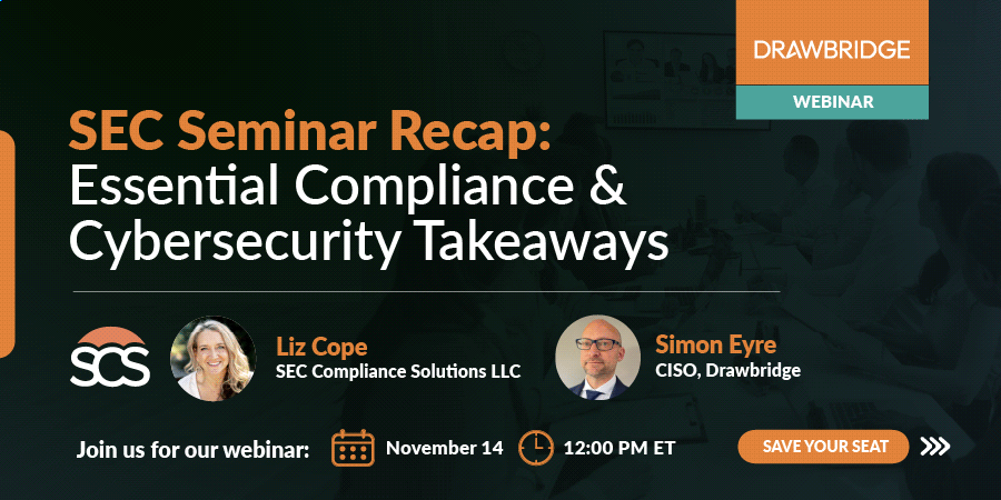 Stay ahead of <a href="/SECGov/">U.S. Securities and Exchange Commission</a> #cybersecurity guidance! hubs.li/Q02WyVG60 
Join us on 11/14 at noon ET for key takeaways from the SEC’s seminar, 2025 exam priorities, operational resiliency, and more—all in 30 mins. Perfect for #altsmanagers!