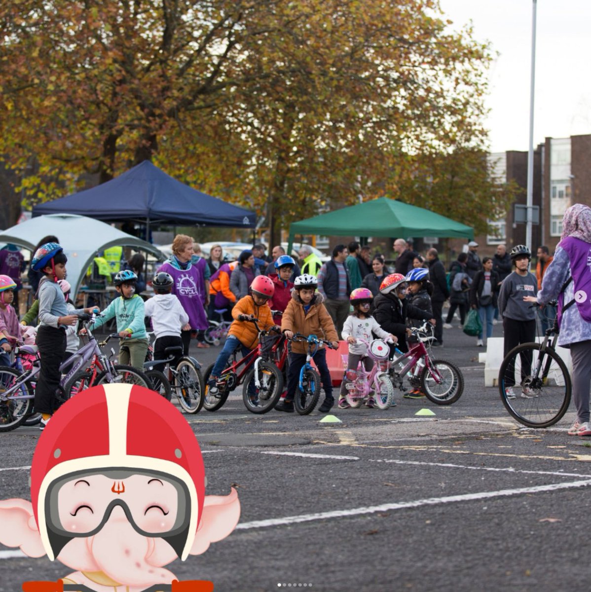 🪔✨ We LOVED our second children's Diwali Bike Ride earlier this week from the <a href="/HarrowCyclists/">Harrow Cyclists</a> <a href="/HarrowCycleHub/">Harrow Cycle Hub</a> team. #HappyDiwali everyone!

Join in lcc.org.uk/events-calenda…