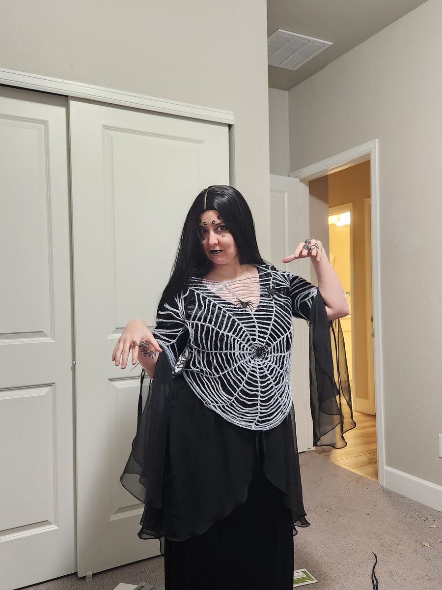 Happily Halloween from Ungoliant, the spider who ate the Two Trees of Valinor!