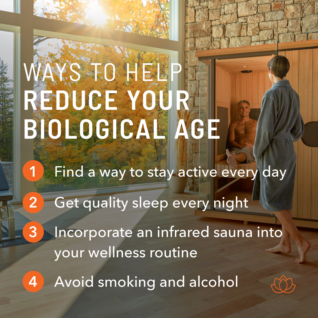 Start living younger! ✨⏰ 
Dial back on the ageing clock and rejuvenate your body with the ultimate health tool - an infrared sauna! Fuel your youthful spirit and experience the countless benefits of a healthy lifestyle. 

#Longevity #BiologicalAge #Sauna #InfraredSauna