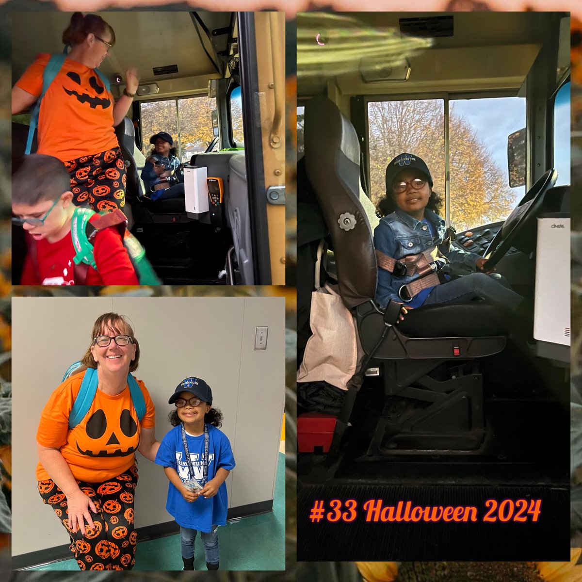 9ahC's tweet image. Bus #33 @wcsdistrict the driver &amp;amp; a student switched roles for a little Halloween trick @WoParkSharks this morning! 
#itsworthit #HappyHalloween