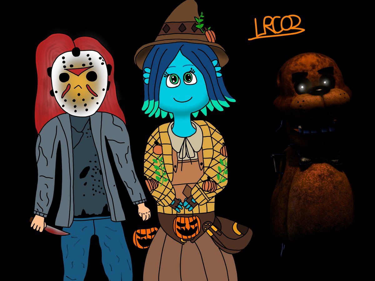 Happy Halloween for all! :D

#RubyGillman #ChelseaVanDerZee #RGTK #RubyGillmanTeenageKraken #fanart #Halloween