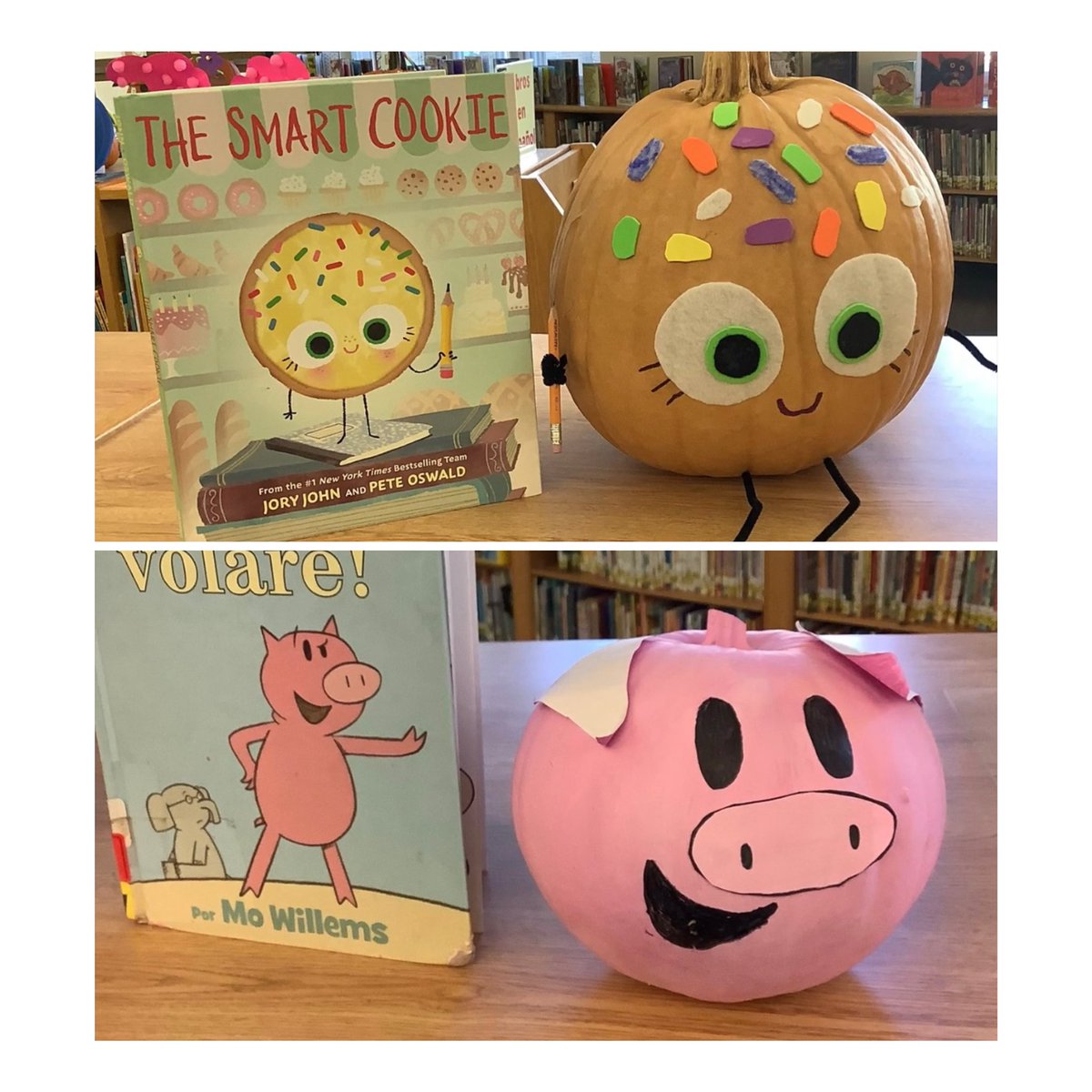 Rocco Varuolo (@rvaruolo) on Twitter photo Pumpkin patch mania in the Post Road Library. Ms. DiMartino’s students created these wonderful works of art based on book characters. <a href="/PRlibrarylady/">Post Road Library Media Center</a> #WPProud <a href="/WPTigerTech/">WPCSD Instructional Technology</a> Pumpkin patch mania in the Post Road Library. Ms. DiMartino’s students created these wonderful works of art based on book characters. <a href="/PRlibrarylady/">Post Road Library Media Center</a> #WPProud <a href="/WPTigerTech/">WPCSD Instructional Technology</a>