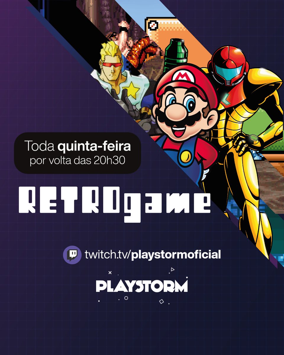 PlayStormBrasil's tweet photo. Estamos AO VIVO família! Retro games no talo!

Cola aqui pra curtir uma nostalgia!

https://t.co/zOv1tm3JYQ

#retrogames 
#arcade https://t.co/cCkrR4Pzqu