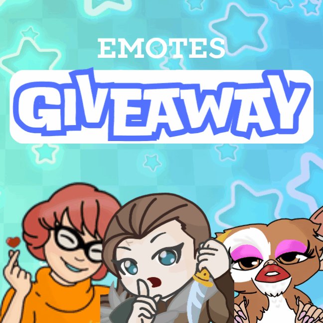 ✨✨EMOTES GIVEAWAY!✨✨
3 WINNERS 
Rules to enter:
Like ❤️
Follow🫡
Retweet♻️
Comment who you want on a emote!
💬

 The winners of last November 7 🫡