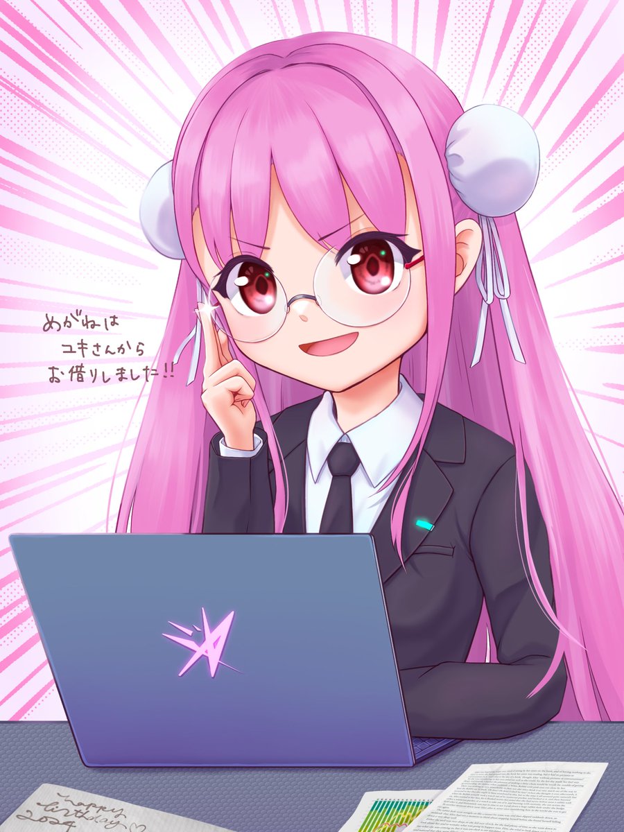 bavtb's tweet photo. 私にお任せください！！
（新米なんて言わせない！エリート社員タマ）
#國見タマ生誕祭2024 #ヘブバンキャラ生誕祭
#ヘブバン #hvbnFA https://t.co/Wnpt7ihYuB