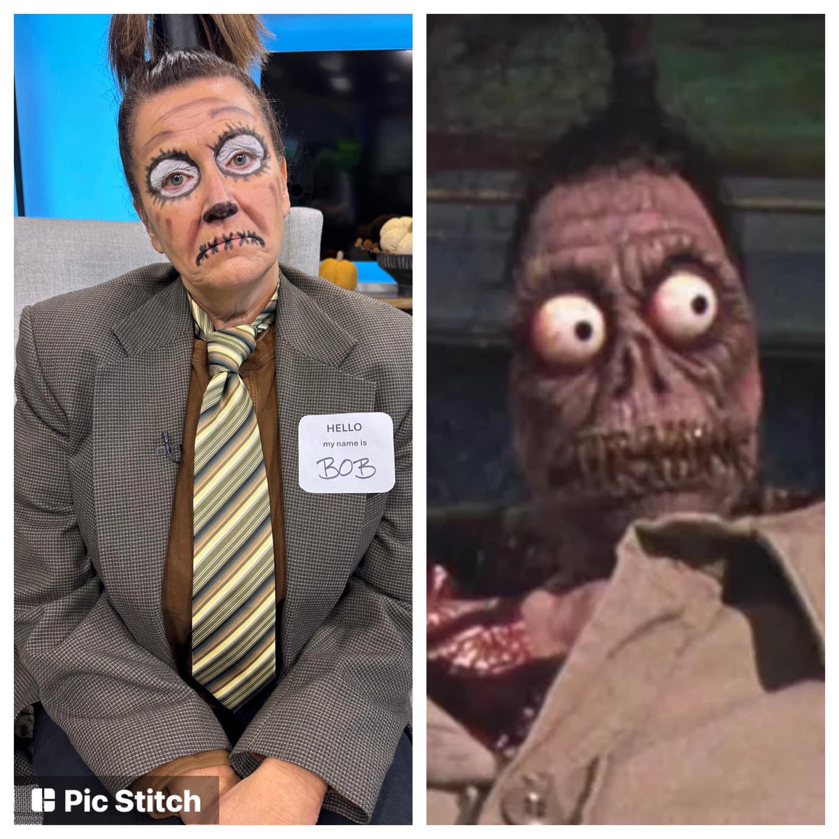 Hello. I’m Bob.. you know,  from Beetlejuice. Happy Halloween!