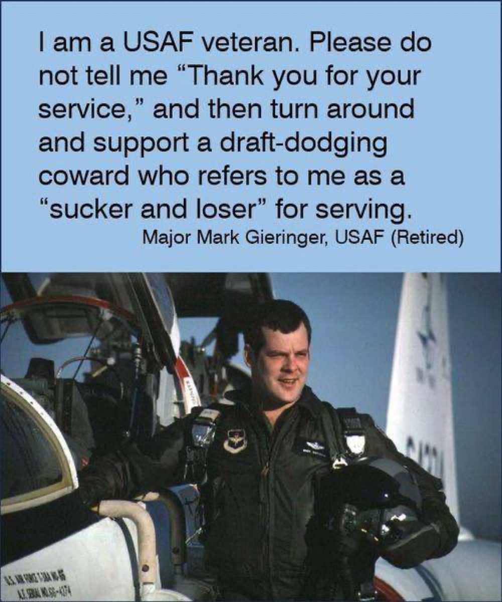 #TrumpIsUnfitForOffice
#VoteBlueToSupportVeterans