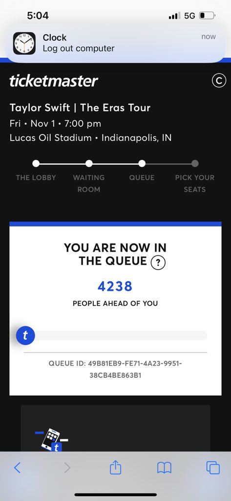 Chelsea_OBrien1's tweet photo. @erastourticketz @Ticketmaster By the time I got in everything was gone 😔 https://t.co/FQ2mHDQTAD