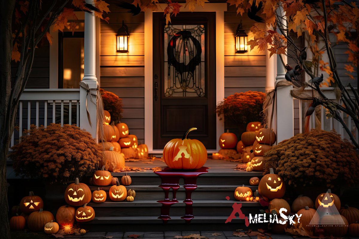 Have a Shriektacular Halloween 🎃🎃 

#ameliasky #halloween #spooky #haunting #horrorart #horrorfan #horror #scifi #aliens #survivalhorror #superheroine #indiecomics #comicbooks #comicart