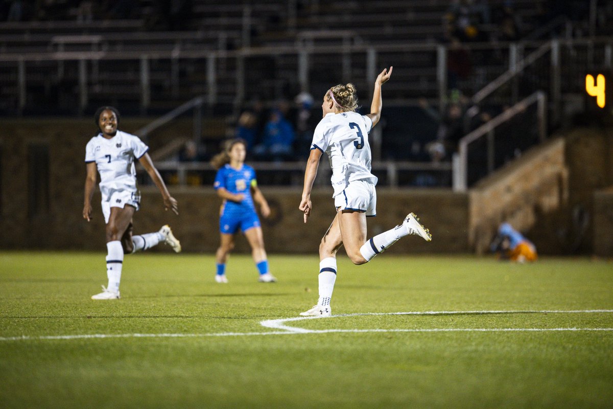 NDSoccer's tweet photo. An @IzzyEngle brace powers the Irish, 3-2, past Pitt.

ND is now ACC Tournament bound. 

#GoIrish ☘️ https://t.co/Pw9qaJJzu7