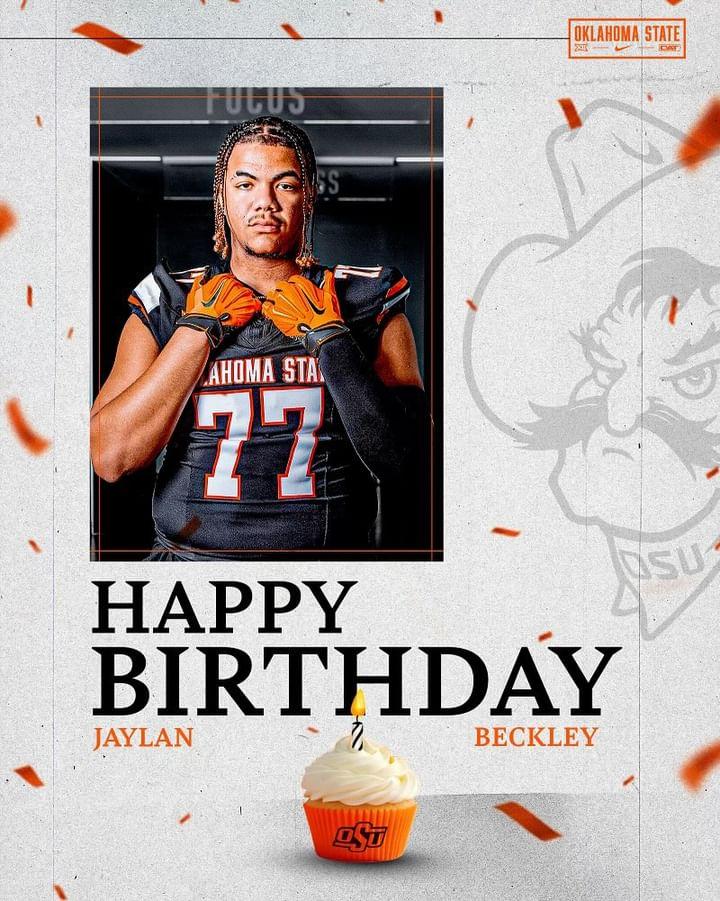 Jaylan Beckley (@jaylanbeckley) on Twitter photo Thank you so much <a href="/CowboyFB/">OSU Cowboy Football</a> <a href="/CoachGundy/">Mike Gundy</a> <a href="/Coach_Dickey/">Charlie Dickey</a> <a href="/CoachZAllen/">Zach Allen</a> and the entire coaching staff! I had an awesome Birthday/Halloween! 🎃🖤 #GoPokes Thank you so much <a href="/CowboyFB/">OSU Cowboy Football</a> <a href="/CoachGundy/">Mike Gundy</a> <a href="/Coach_Dickey/">Charlie Dickey</a> <a href="/CoachZAllen/">Zach Allen</a> and the entire coaching staff! I had an awesome Birthday/Halloween! 🎃🖤 #GoPokes