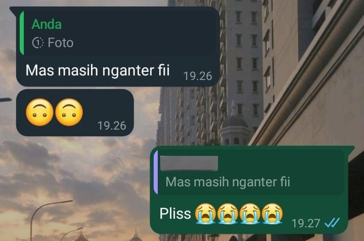 Tiba tiba bgt 'Mas' 😭