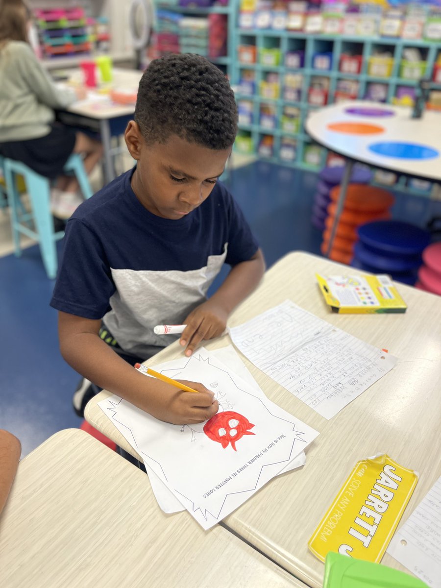 Ms. Sara Spain (@mssaraspain1) on Twitter photo Today the kids took time to read a classmates monster writing and draw what they thought it looked like based on their writing. 👹 <a href="/OldHundredES/">Old Hundred Elementary School</a> Today the kids took time to read a classmates monster writing and draw what they thought it looked like based on their writing. 👹 <a href="/OldHundredES/">Old Hundred Elementary School</a>