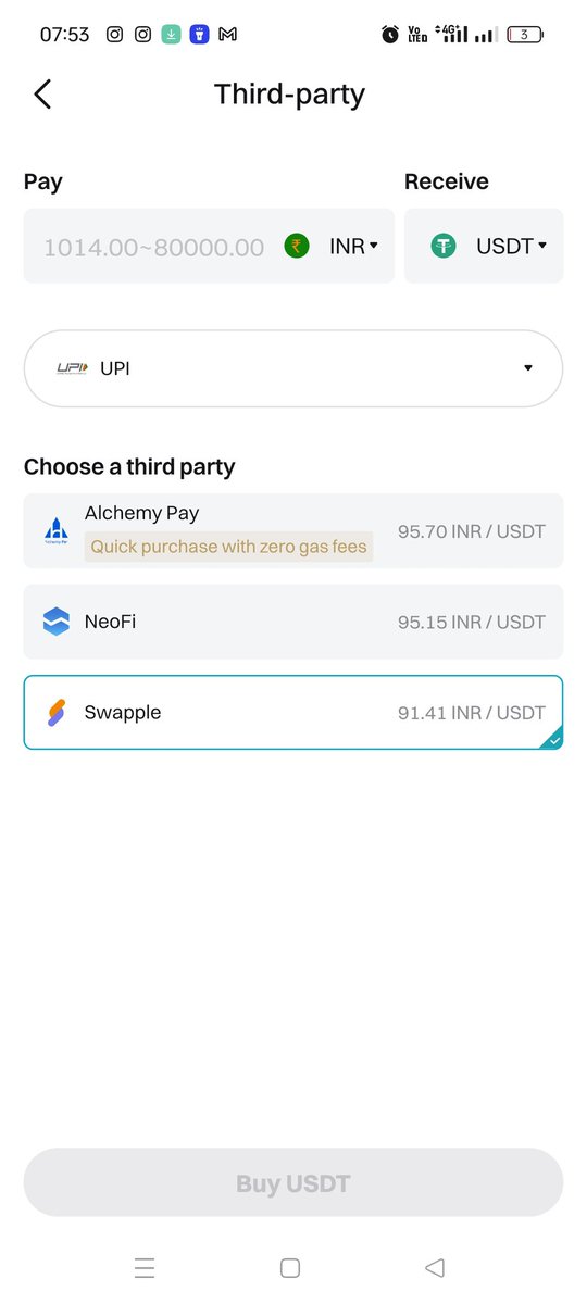 AjayLende's tweet photo. @swapple_org this swapple is cheater please do not exchange money by this third party on bitget https://t.co/aJ3v1g3ivr