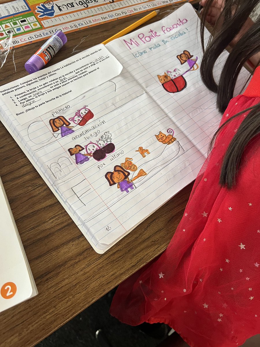 Sequencing story elements! #TigerTough <a href="/ECISD_Bil_ESL/">ECISD Bilingual & ESL Department 🌎</a>