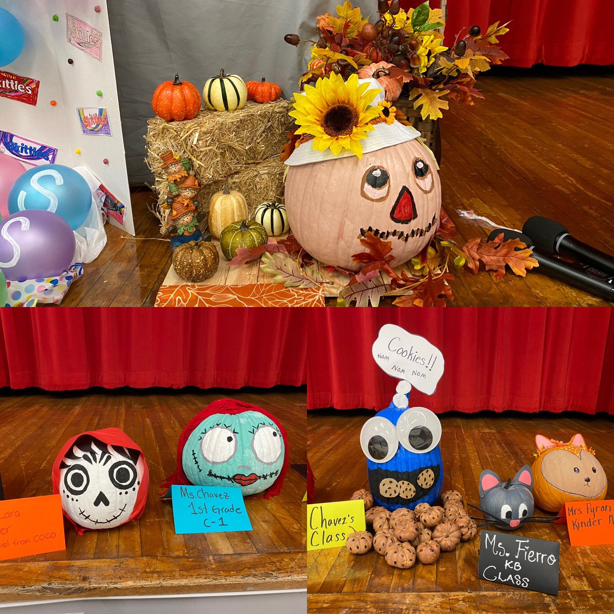 Dowling classes pumpkin painting contest. Who will take home the prize? #halloween2024