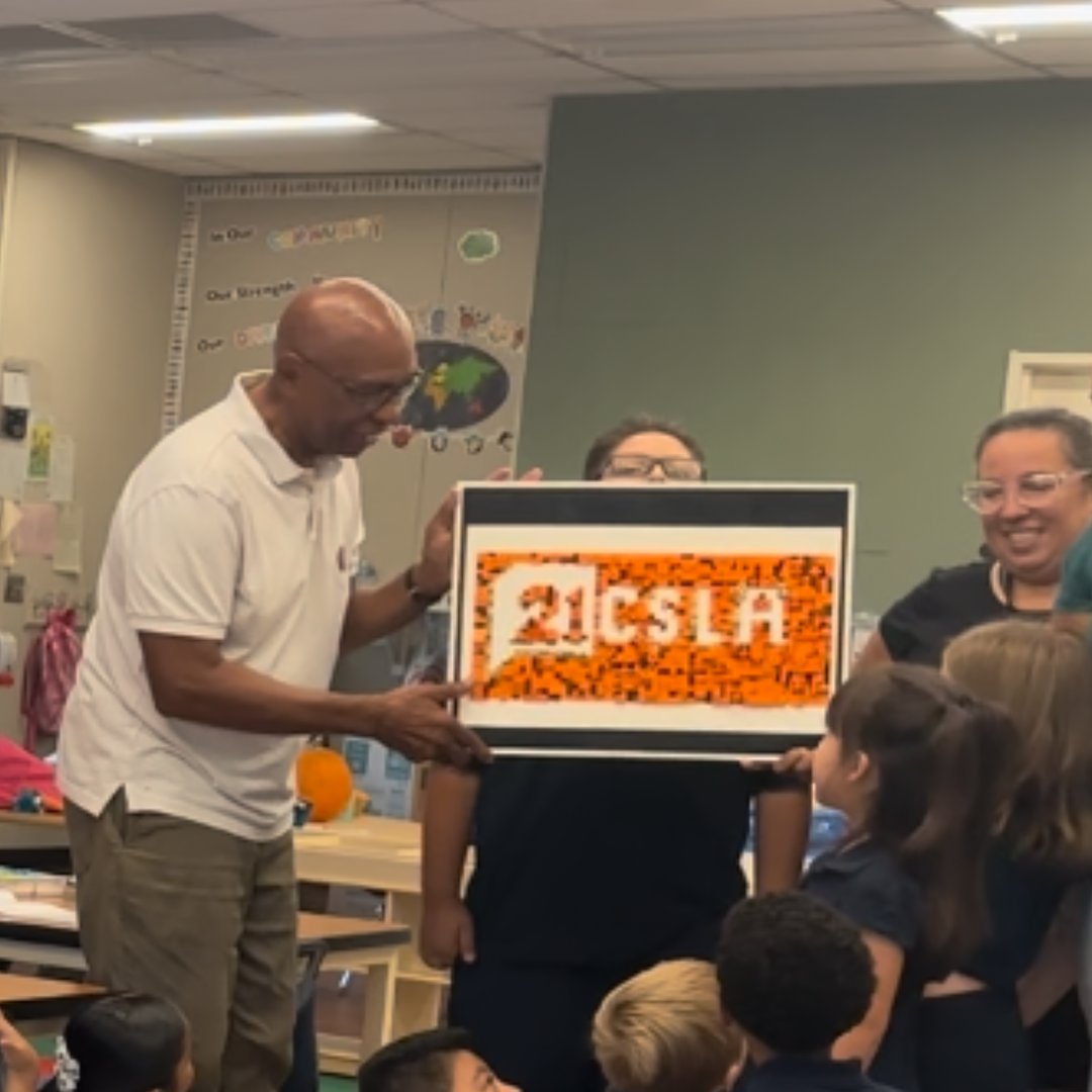 At last, 21CSLA has been created in LEGO! This was made by Ms. Evans, who along with Mrs. Vigil co-leads the LEGO Robotics after school program at Foothill Elementary School in Pittsburg Unified School District. Thank you to Ms. Evans and the rest of the LEGO Robotics program!