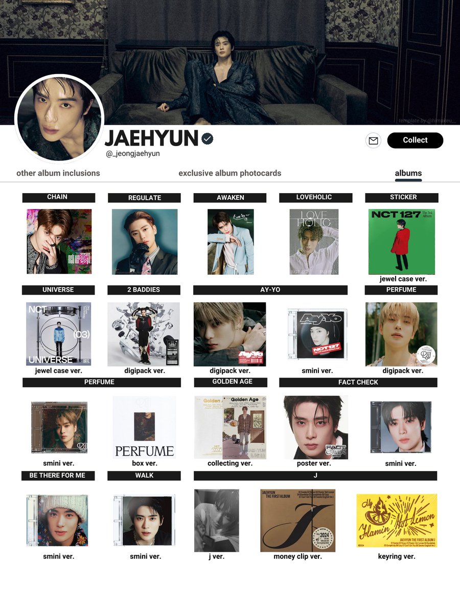 ˙⋆✮ JAEHYUN PHOTOCARDS, INCLUSIONS AND ALBUMS TEMPLATE  

Updated to: J