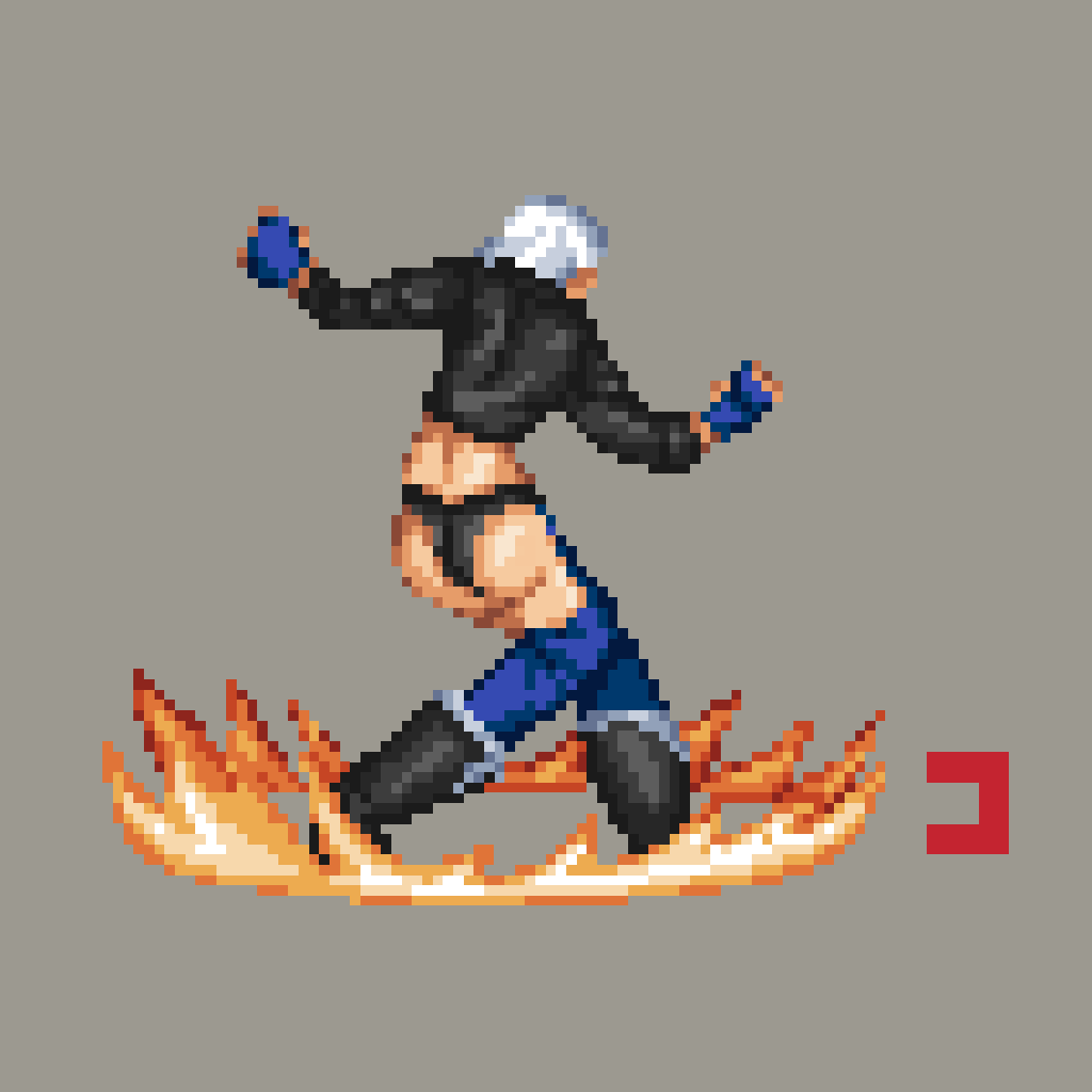 30/31 - Impact

#pixelart #aseprite #angel #kof #thekingoffighters #fgc