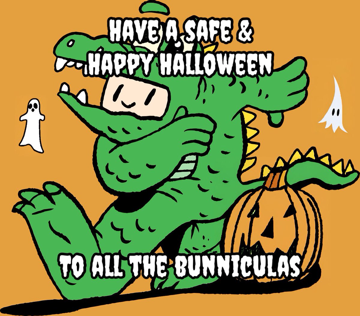 🎃 Happy Halloween to ALL the scary Bunniculas out there. Be safe and watch out for all those zombies and monsters 👻

#halloween #nft #billionbuns #billionbunsclub #trickortreat #chairmanting