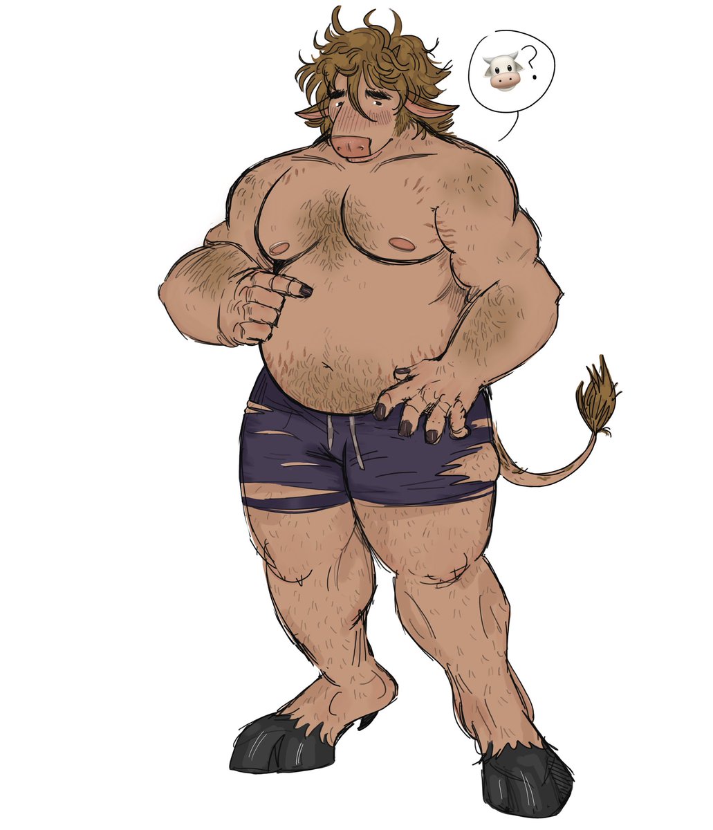 That moment you turn into a weird were-cow or something 
~
~
~
More of Evan!
#ytmtcomic #tf #werecreature